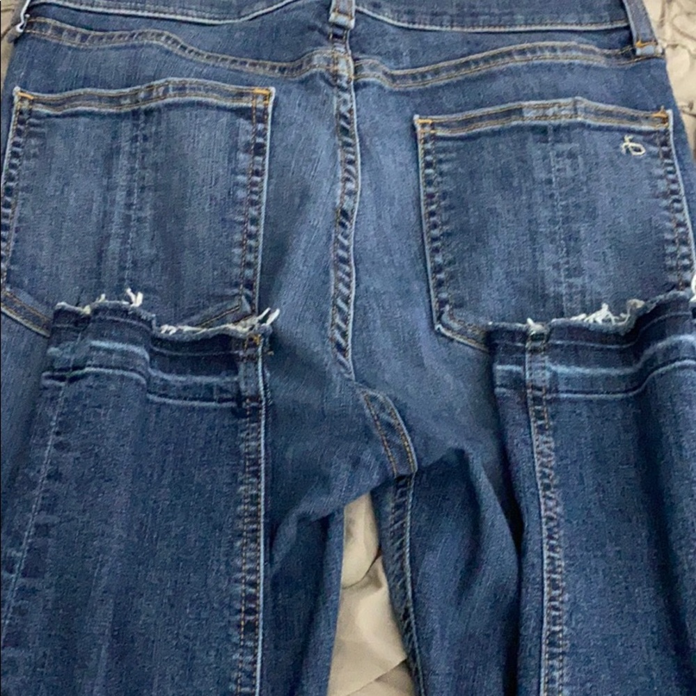 Rag & Bone Ankle Skinny In Clean Lily Dale Sz 26 - Picture 10 of 10